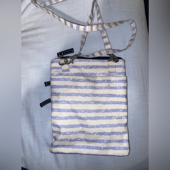 Periwinkle and white Scout Sally Go Lightly Crossbody Bag - Picture 2 of 3